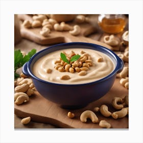 Cashew Cream Canvas Print