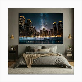 Night Sky 1 Canvas Print