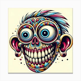 Sugar Skull 7 Canvas Print