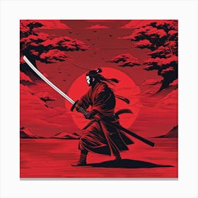 Samurai Warrior 6 Canvas Print