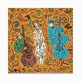 Jazz Trio 1 Canvas Print