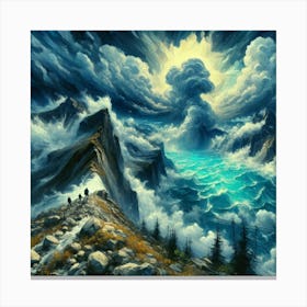 Tempestuous Beauty 24 1 Canvas Print