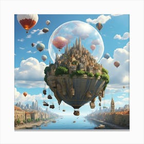 Hot Air Balloons 1 Canvas Print