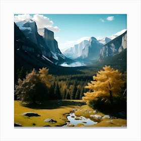 Yosemite Valley Canvas Print