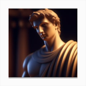 Statue Stock Videos & Royalty-Free Footage 1 Canvas Print