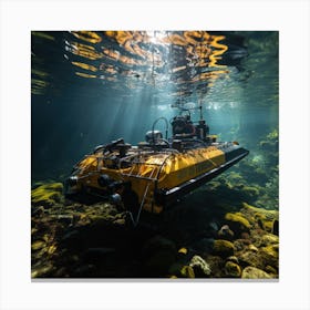 Underwater Vehicle Canvas Print