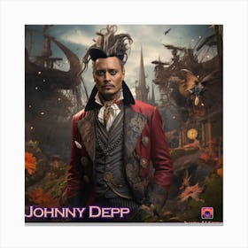 Johnny Depp Canvas Print