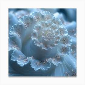 Fractal Flower Canvas Print