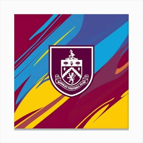 Burnley F.C Logo Wall Art 21 Canvas Print