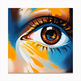 Eye Of Me Canvas Print