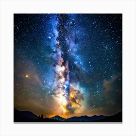 Milky Way Canvas Print