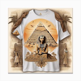 Egyptian Pyramid Canvas Print