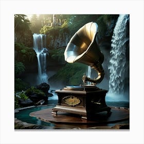 Gramophone Canvas Print