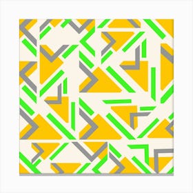 Abstract Geometric Pattern 3 Canvas Print