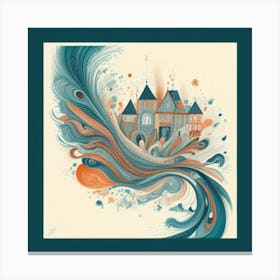 Castle In The Sky Canvas Print