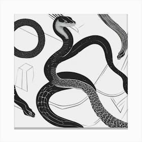 Snakes 2 Canvas Print