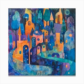 Fairytale City 6 Canvas Print