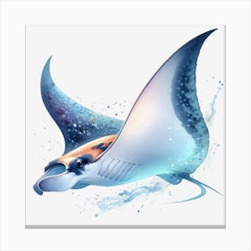 Stingray Canvas Print