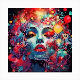 Psychedelic Art Canvas Print