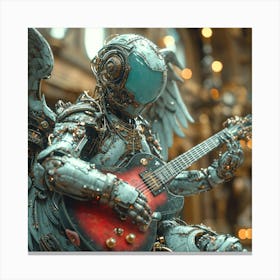 Angel With A Guitar 2 Canvas Print