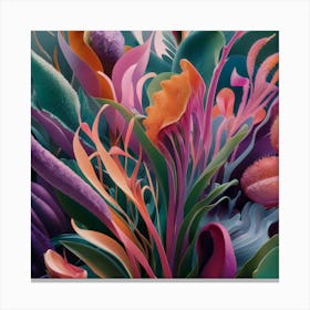 Botanical Surreal Abstract Canvas Print