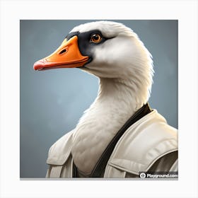 Star Wars Goose Canvas Print