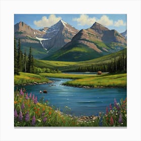 Default Waterton Lakes National Park Albertain This Nave Art P 0 (2) Canvas Print