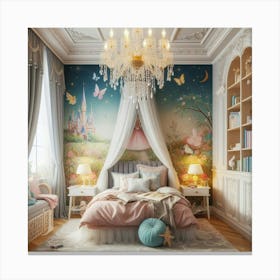 Princess Bedroom 2 Canvas Print