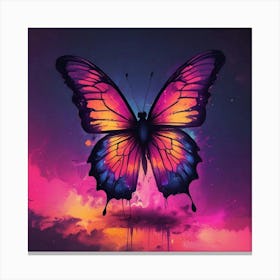 Butterfly Painting 303 Canvas Print