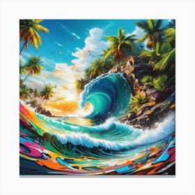 'The Wave' Canvas Print