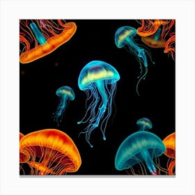 Jellyfish 19 Canvas Print