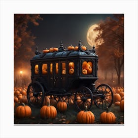 Halloween Pumpkins 3 Canvas Print