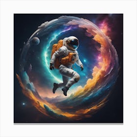 Swirling Galaxy Canvas Print