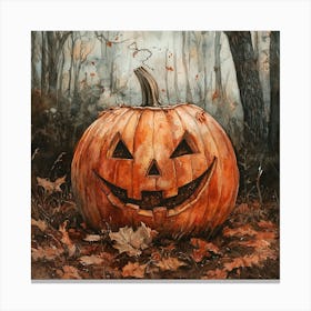 Halloween Pumpkin 2 Canvas Print