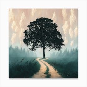 Lone Tree Canvas Print