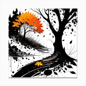 Autumn Trees 5 Canvas Print