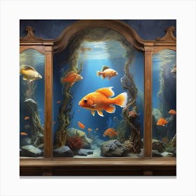Goldfish Tank Canvas Print