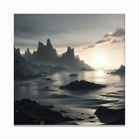 Rocky Landscape Canvas Print