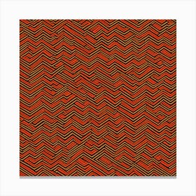 A Seamless Pattern Asymmetrical Zigzags And Jagged Lines, Herringbone Pattern, 141 Canvas Print