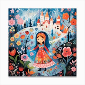 Russian Fairytale Canvas Print