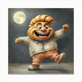 Cartoon Character 1 Canvas Print