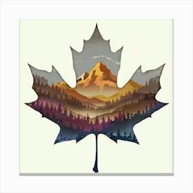 Maple Leaf Canvas Print