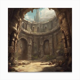 Dungeon Canvas Print