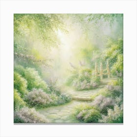 Garden Path 5 Canvas Print