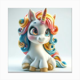 Unicorn 104 Canvas Print