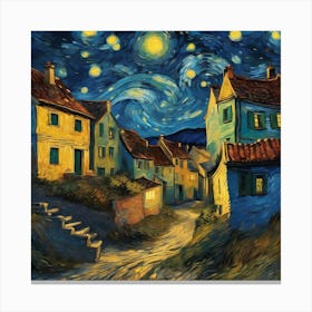 Starry Night 20 Canvas Print