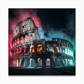 Colossion Canvas Print