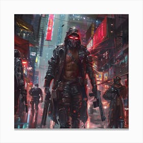 Cyberpunk Canvas Print