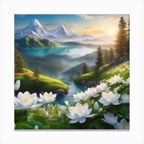 Lily Of The Valley 7 Canvas Print