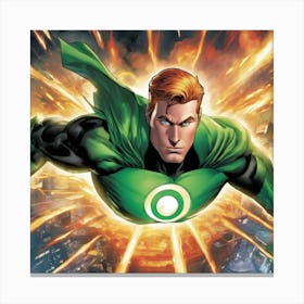 Green Lantern Canvas Print